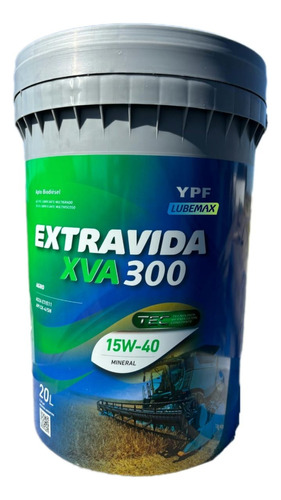 Aceite Ypf Extravida Xva 300 X20 Lts. Mineral Motores Diesel