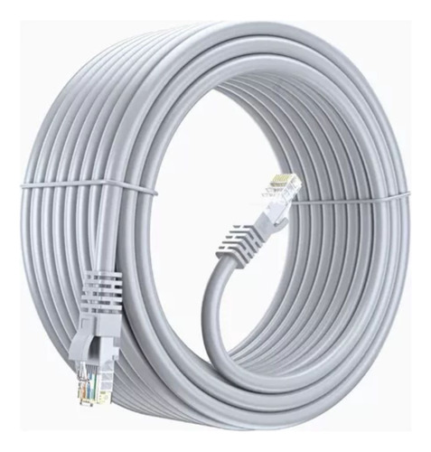 Cable De Red Utp Categoría 5 Ethernet 30 Metros