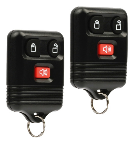 Usaremote F-345 3btn Key Fob Remoto De Entrada Sin Llave