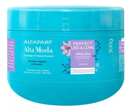 Mascara Perfect Liss & Long Alfaparf Alta Moda 300ml Vegano
