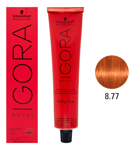 Schwarzkopf Igora Royal Tintura Pelo Tono 8.77 X 60gr Local