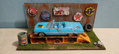 Diorama 1:24 - Chevy Impala 1963 Taller