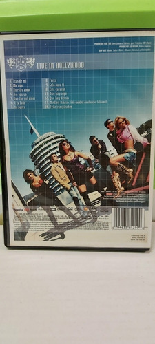 Dvd Rbd Live In Hollywood