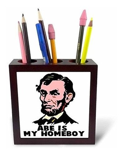 3drose Ph 102594 1 Abe Lincoln Is My Homeboy-tile Portalápic