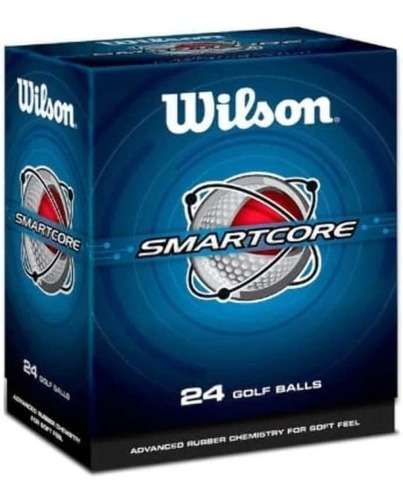 Pelotas De Golf Wilson Smart Core - Pack De 24 Blanco