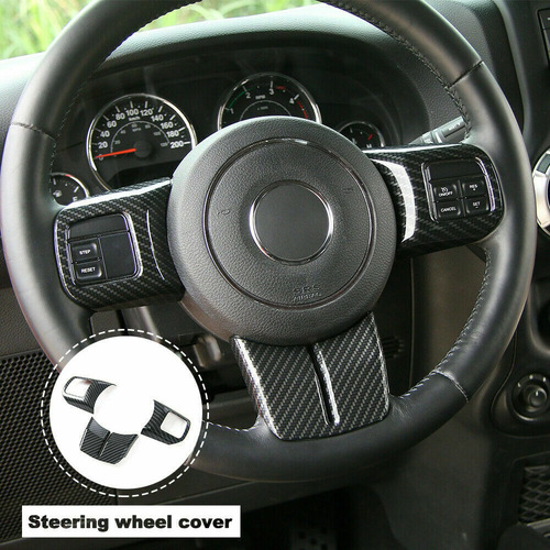Moldura Decorativa De Volante De Fibra De Carbono Para Wrang