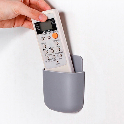 Imagen 2 de 3 de Organizador De Pared Autoadhesivo Cargador Control Utiles