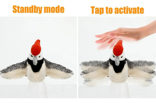 Juguete Interactivo Con Forma De Pájaro Que Se Balancea Para