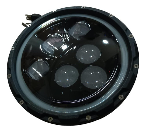 Faro Led 7 Pulgadas Redondo Para Vocho Jeep Pic Kup