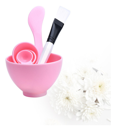Espátula Facial Y Brochas De Maquillaje, 2 Juegosab