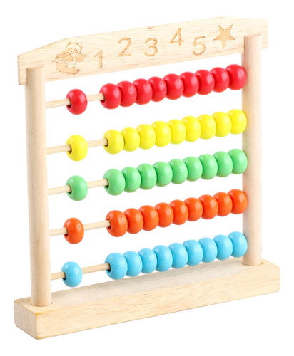 Baco De Madera Para Niños, Juguete De Desarrollo, Ábaco De