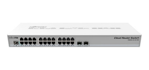 Imagen 1 de 2 de Switch MikroTik CRS326-24G-2S+RM