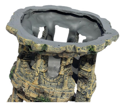 Modelo Resina Hábitat Decoración Tortuga Escondites Cueva