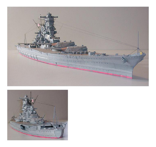 Exquisito 3d Ww2 Barco De La Armada Japonesa Ensamblar Kits