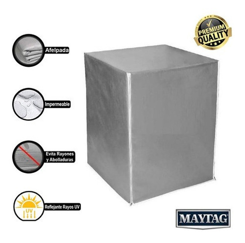 Funda Pra Lavadora Carg Fronta 18-25kg Sin Pedestal Maytag