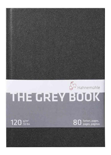 Caderno The Grey Book Hahnemuhle 120g/m2 A5 40 Folhas