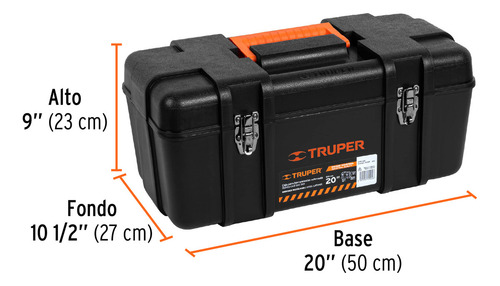 Caja Herramienta Ind. 20'' Truper 10380