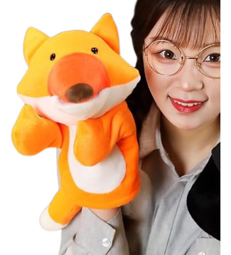 Tuppet De Peluche Con Forma De Muñeco Fox Animal D