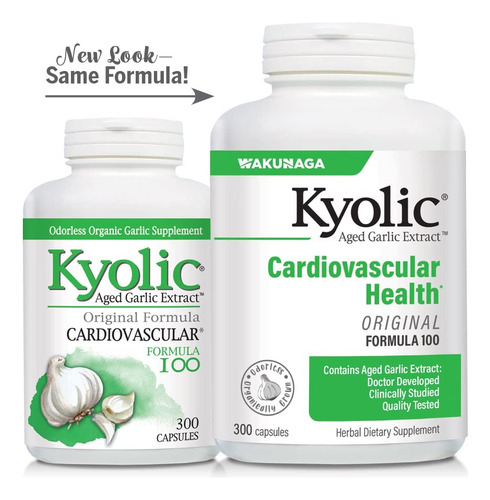 Suplemento Kyolic, Extracto De Ajo Envejecido, Fórmula, 100,