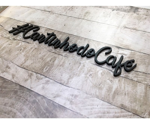 Placa Decorativa-aplique Cantinhodo Do Café