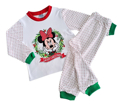 Pijama De Niñas Navidad Minnie Babsiboo Ref. 6329