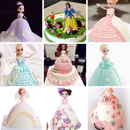 Molde For Tartas, Vestido De Muñeca, Falda De Princesa
