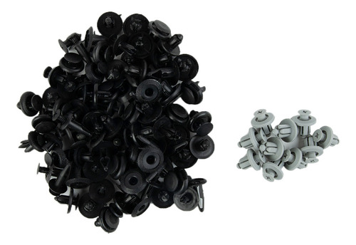 Clips De Cierre Bumper Auto Set, 100 Unidades, Mezclados