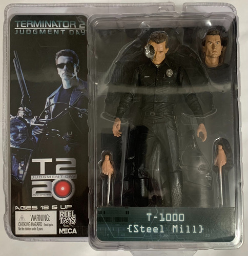 Neca Terminator 2 Judment Day T-1000 (stell Mill) Original