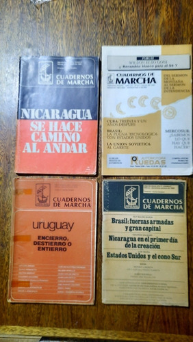 Cuadernos De Marcha 2a Y 3a Época Nicaragua Brasil Cuba Urug