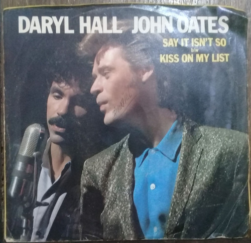 Compacto Vinil Daryl Hall John Oates Say It Isn't So Ed Us 