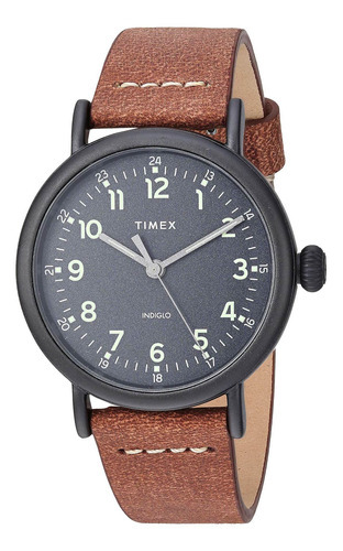 Reloj Timex Para Hombre Tw2t69300 Esfera Negra Y Caja Con