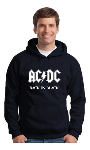 Buzo Ac/dc - Hoodie Con Capucha Unisex - Rock - A01