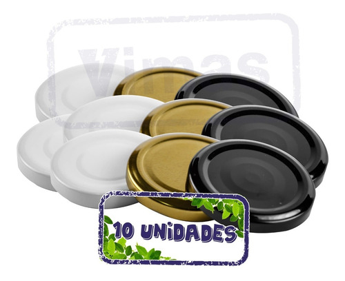 Tapas Girotap Br 2- Para Frascos 1/2 Kg O Similares (x 10)