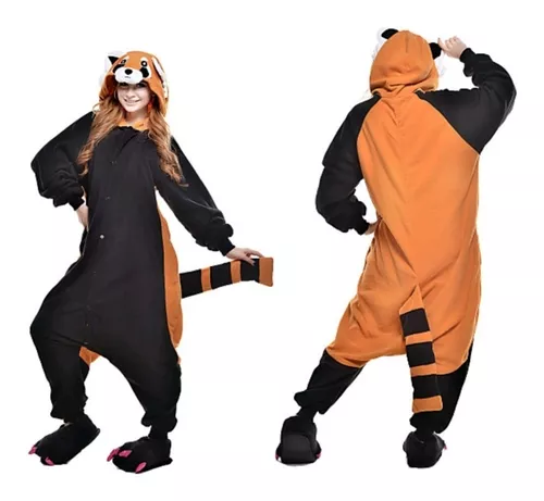 puñetazo Sin lugar a dudas Apelar a ser atractivo Pijama Entero Mapache Kigurumi Kawaii Adulto Disfraz | Cuotas sin interés