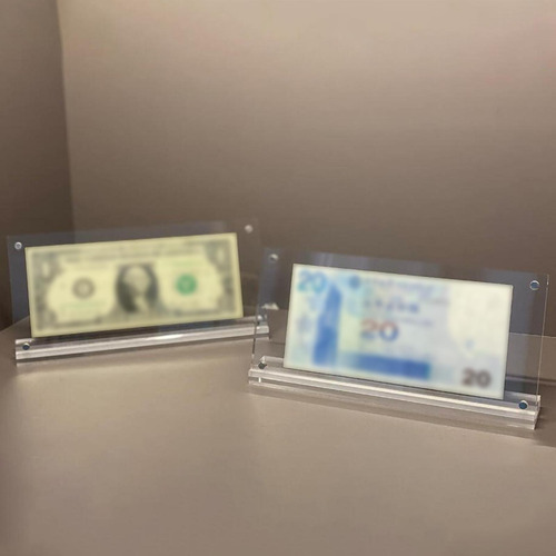 Soporte De Marco De Imagen Con Pantalla Acrílica Base Para