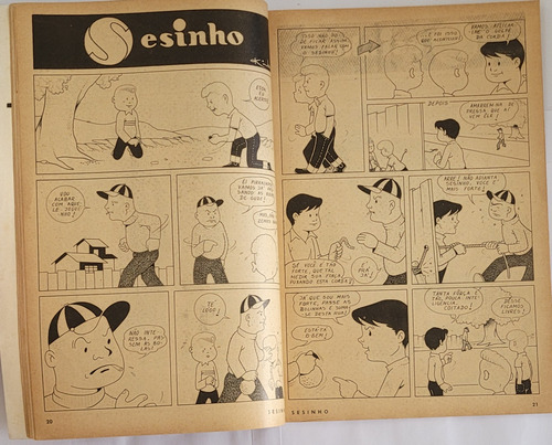 Hq Sesinho Revista Infantil N.°130 (1958) Leia O Anúncio (Usado)