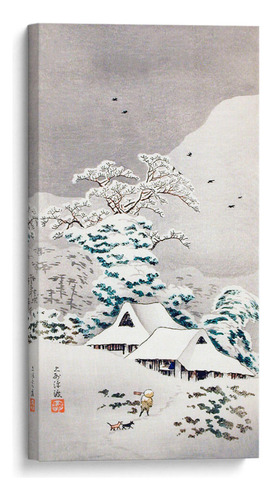 Canvas Lab Cuadro Sawatari En La Nieve 30x60