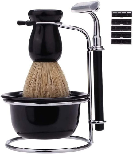 Navaja De Afeitado 5 En 1 Professional Men Manual Razor Set