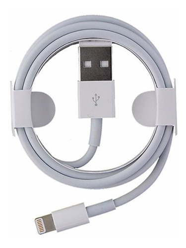 2x Cables Lightning iPhone X Calidad 1mt