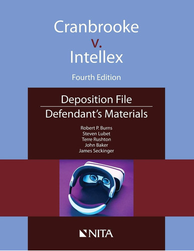 Libro: En Ingles Cranbrooke V. Intellex Defendants Material