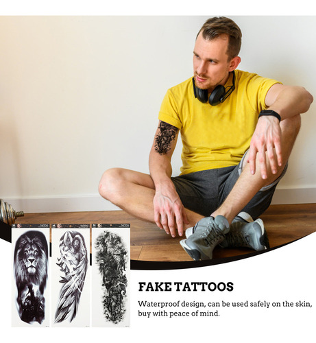 Pegatinas Para Tatuajes Corporales, Pegatinas Para Tatuajes