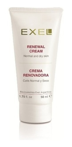 Crema Renovadora Piel Cutis Seco Exel Cosmetología X 50ml