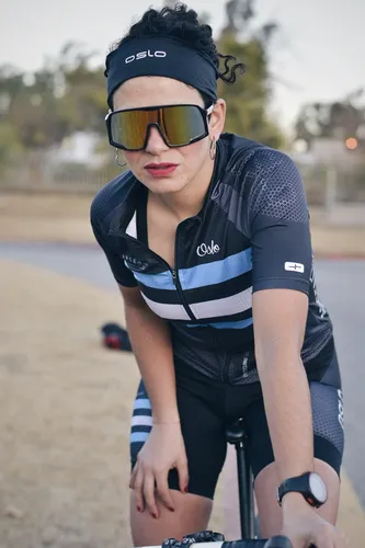Conjunto Ciclismo Dama Calza Remera Jersey Ciclista Oslo
