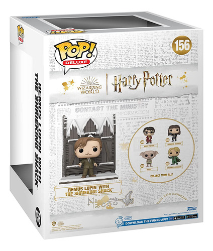 Funko Pop! Deluxe: Harry Potter: Hogsmeade - Remus Lupin Con