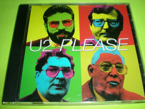 U2 / Please Single 5 Tracks Made In Usa (8) 
