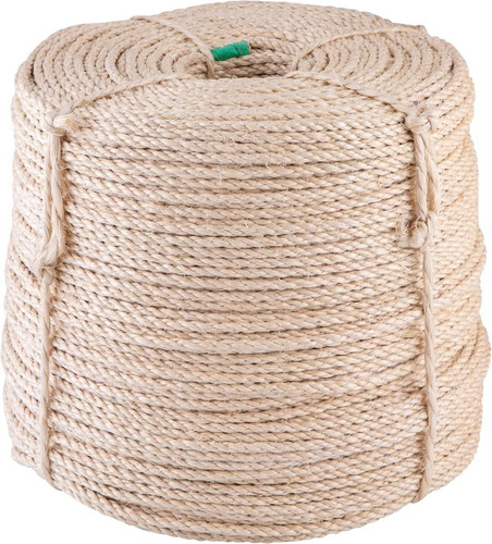 Corda De Sisal Vonder Natural 3 Pernas 5mmx400m