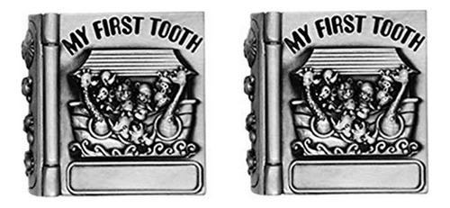 Caja De Recuerdo First Curl Y First Tooth Para Niños Con For