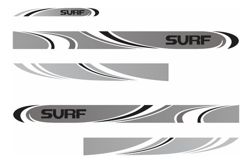 Adesivo Faixa Volkswagen Saveiro Parati Surf 2011 Kit Ss005