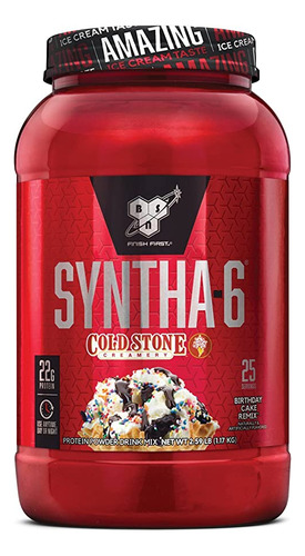 Bsn Syntha-6 Whey Protein Powder, Cold Stone Creamery- Sabo