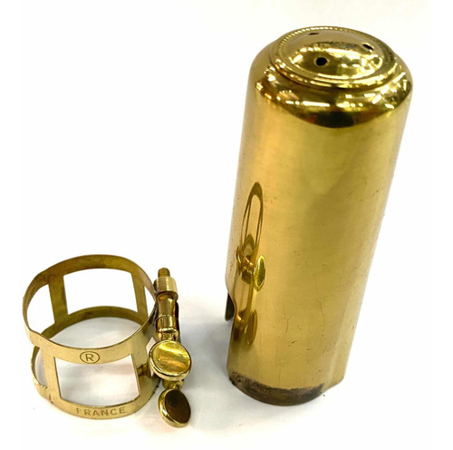 Abraçadeira Sax Tenor C/tampa Vandoren Lc803 Novo Mostruario